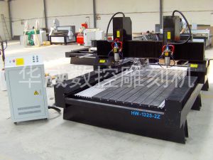 德阳绵竹双头立体多功能石材雕刻机HW-1325-2Z