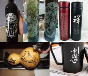 德阳绵竹酒瓶葫芦工艺品激光雕刻机
